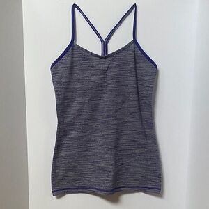Lululemon Athletica Heathered Purple Tank Top